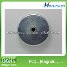 strong hook magnet/ pot magnets holder screwed hole